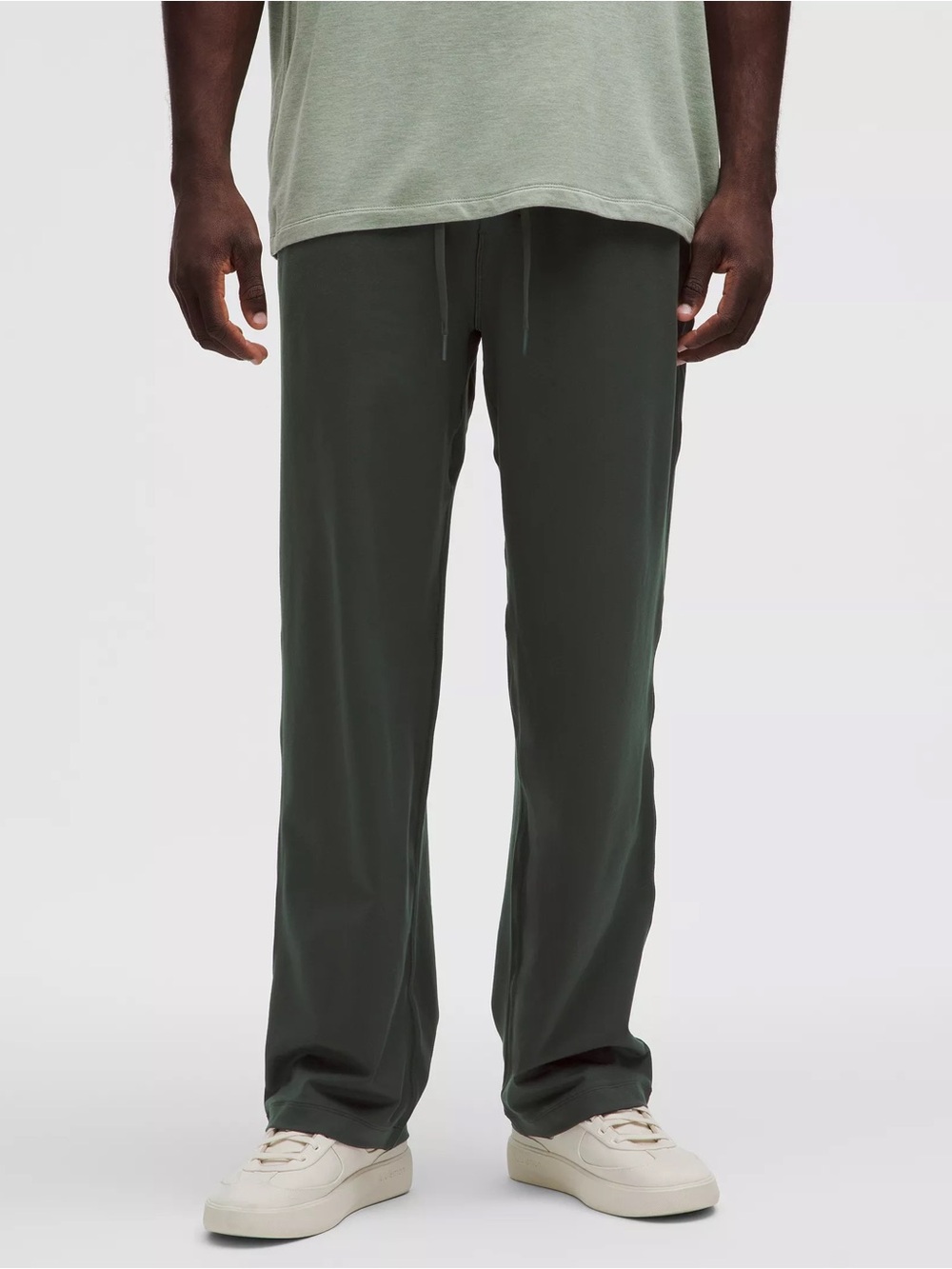 Lululemon Men’s Soft Jersey Classic-Fit Pant 30” Shorter Rainforest Green Large